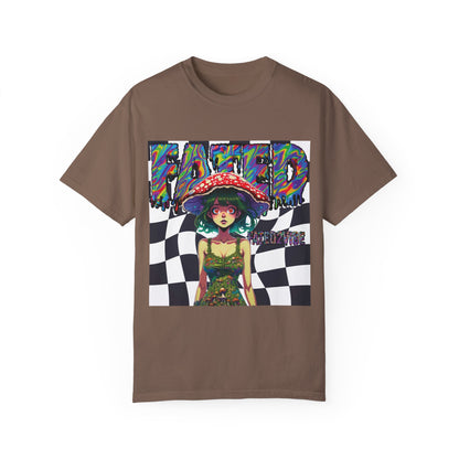 Fated2VIBE Checkered Print - Unisex T-shirt