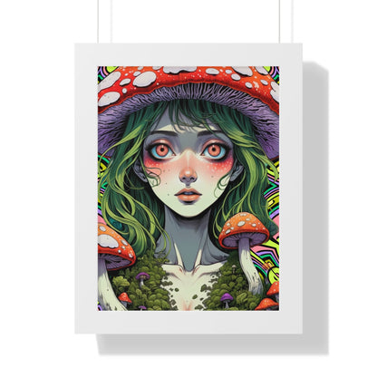 One With Nature - Framed Vertical Poster