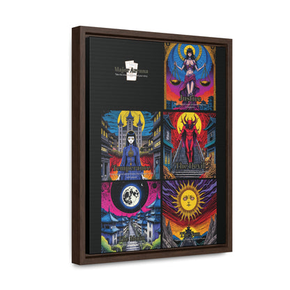 Major Arcana 3 of 4 - Framed Wall Art