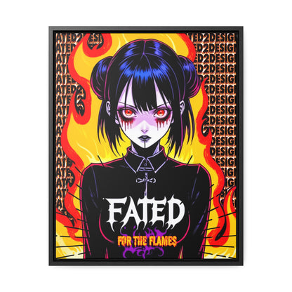 Fated For The Flames Framed Wall Art
