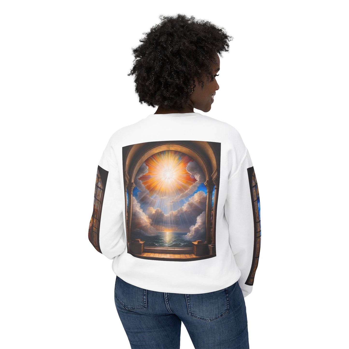 Virtue - Divine Tragedy - Unisex Lightweight Crewneck Sweatshirt