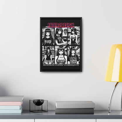 Horror Comic Collection Framed Wall Art