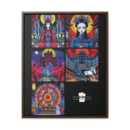 Major Arcana 2 of 4 - Framed Wall Art