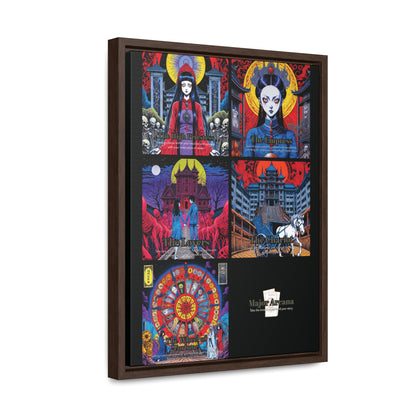 Major Arcana 2 of 4 - Framed Wall Art