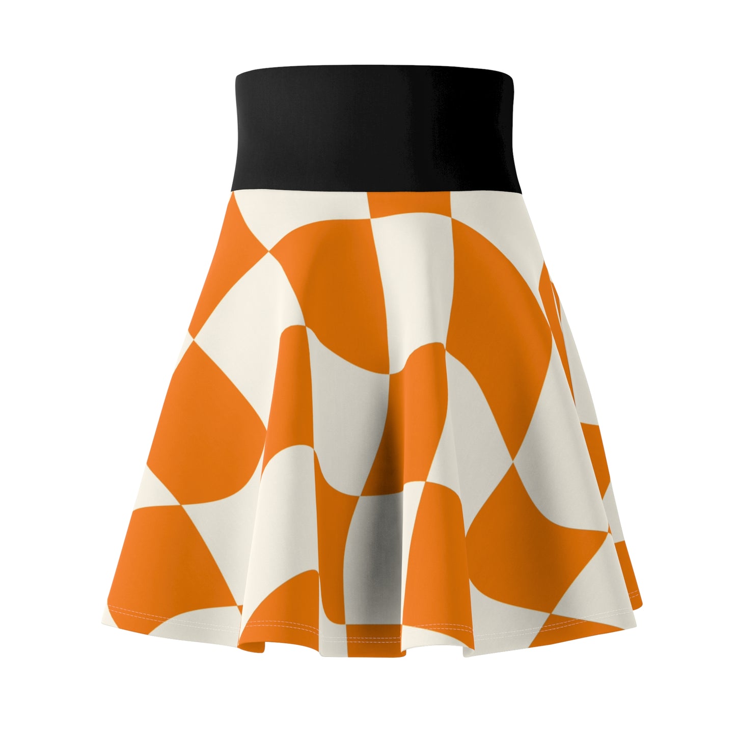 Orange Daydream Alice Women's Skater Skirt