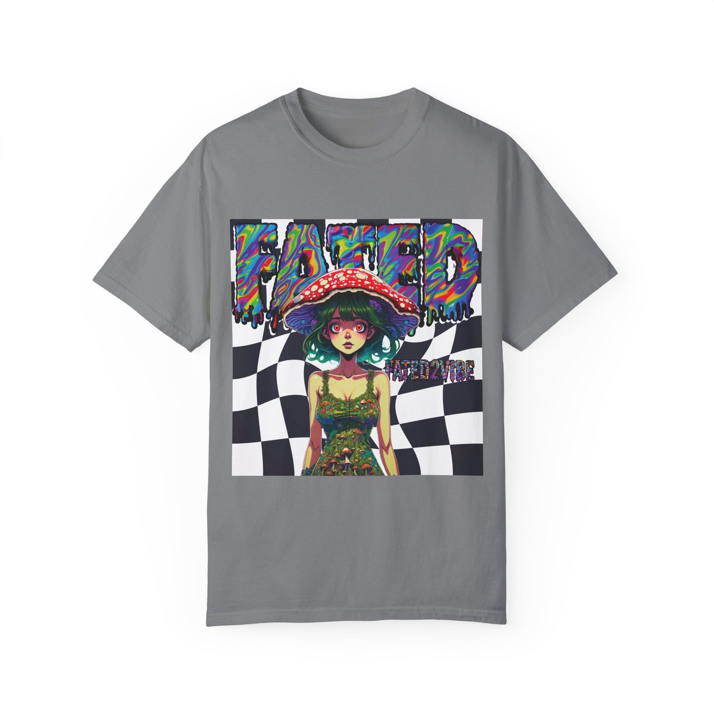 Fated2VIBE Checkered Print - Unisex T-shirt