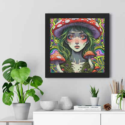 One With Nature - Framed Vertical Poster
