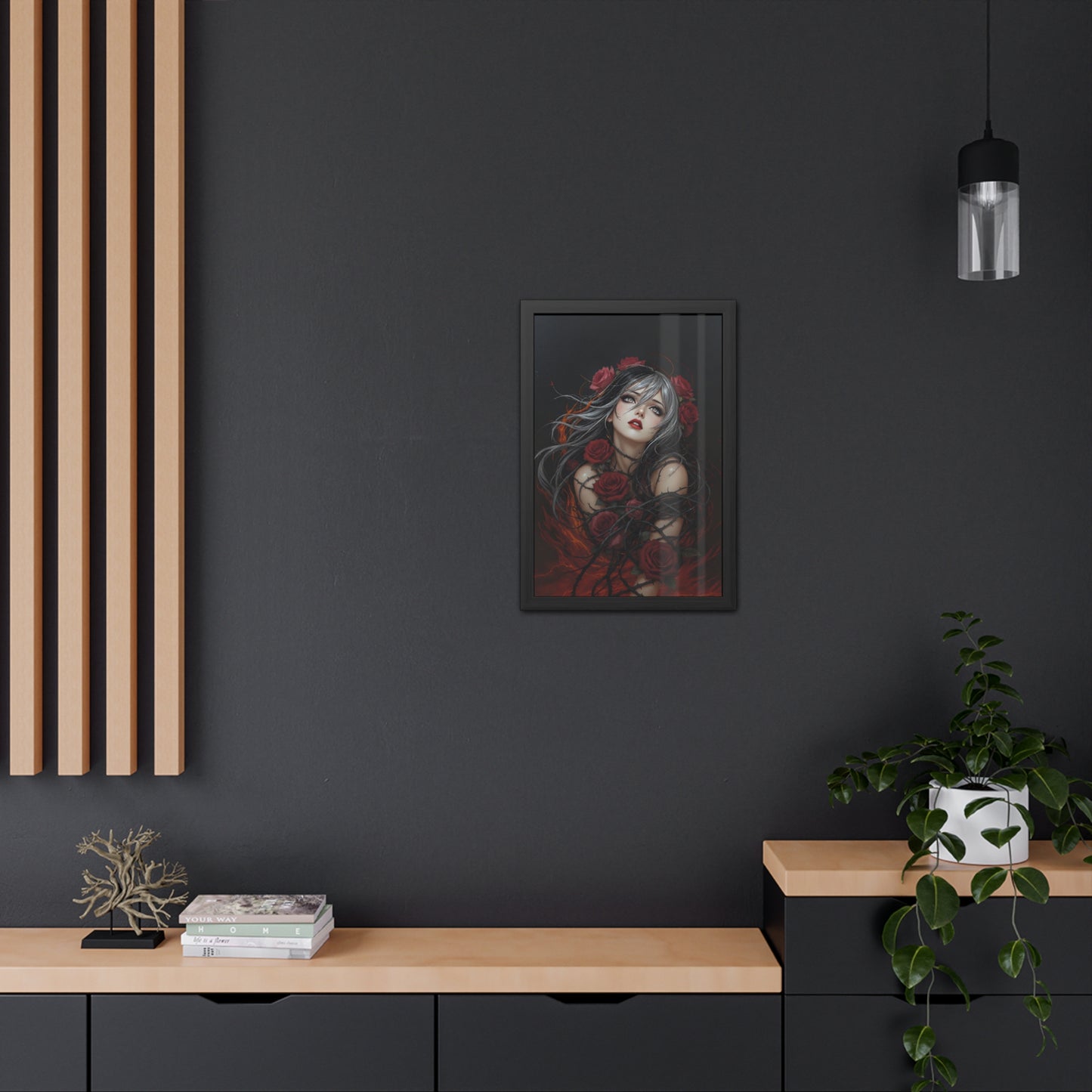 Roses - Ephemeral Love Framed Poster - Fated Art Print