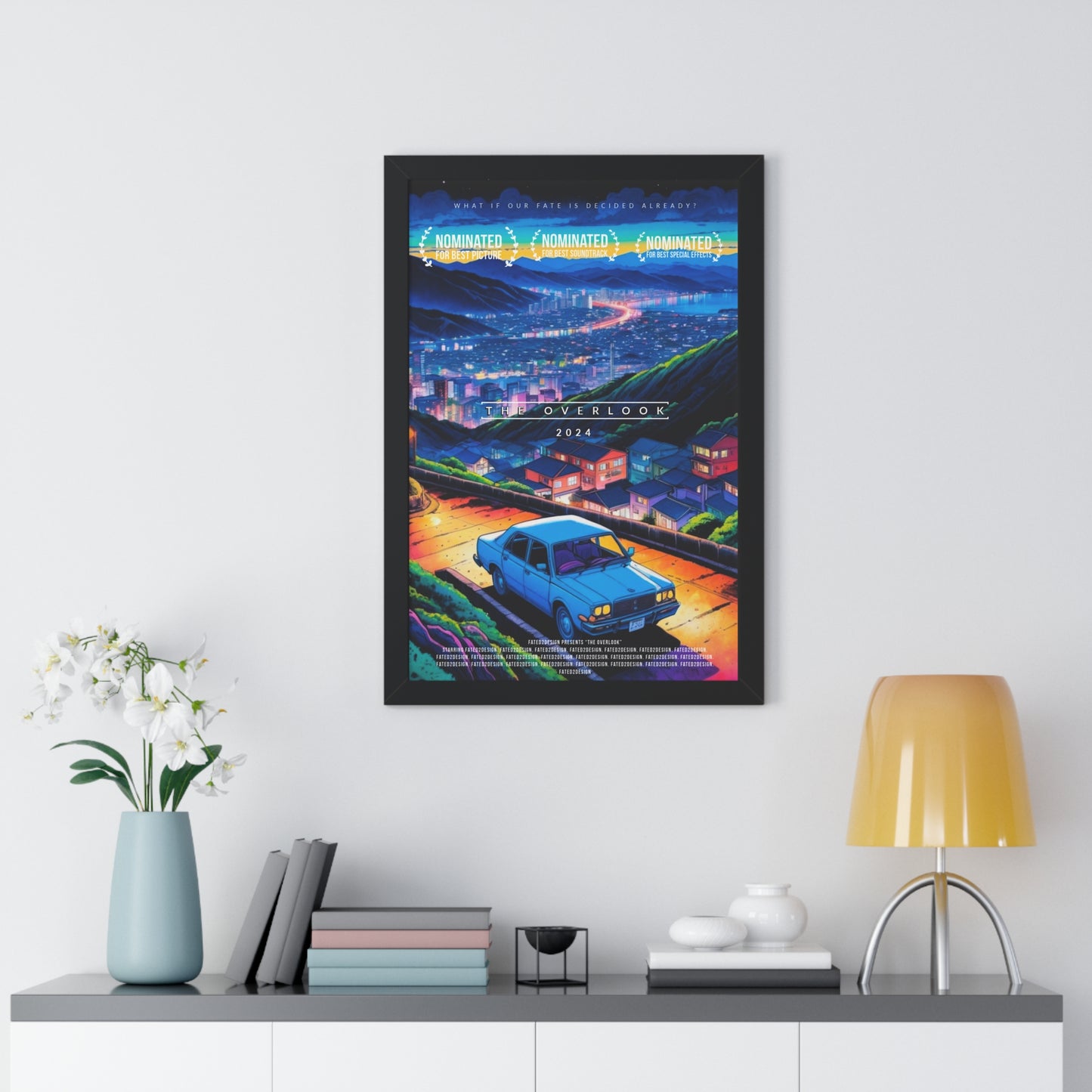 The Overlook What If Framed Vertical Poster