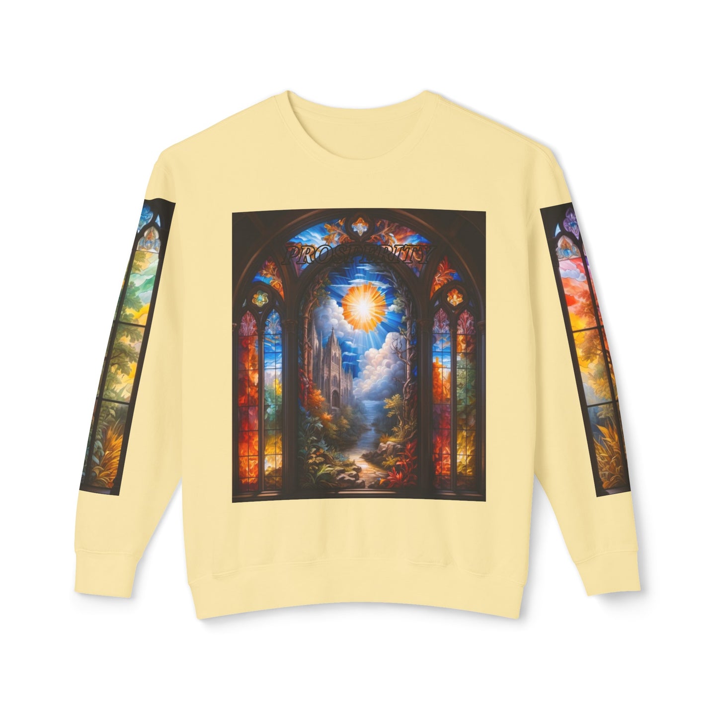 Prosperity - Divine Tragedy - Unisex Lightweight Crewneck Sweatshirt