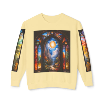 Prosperity - Divine Tragedy - Unisex Lightweight Crewneck Sweatshirt