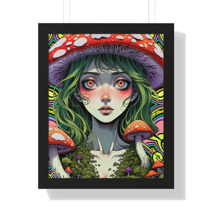 One With Nature - Framed Vertical Poster