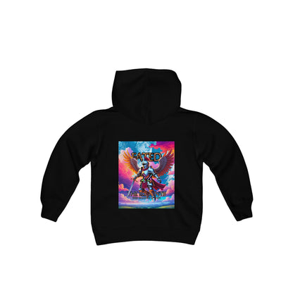 The Knight - Fate and Magic - Youth Heavy Blend Hooded Sweatshirt