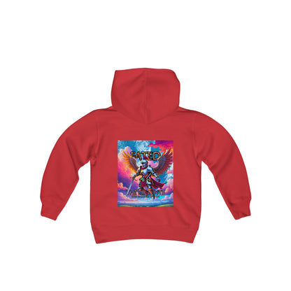 The Knight - Fate and Magic - Youth Heavy Blend Hooded Sweatshirt