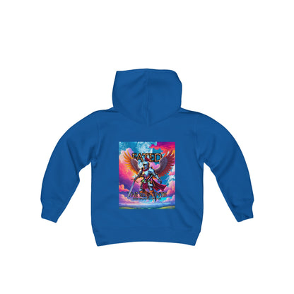 The Knight - Fate and Magic - Youth Heavy Blend Hooded Sweatshirt