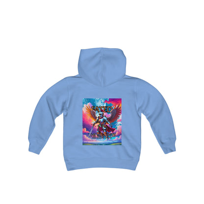 The Knight - Fate and Magic - Youth Heavy Blend Hooded Sweatshirt