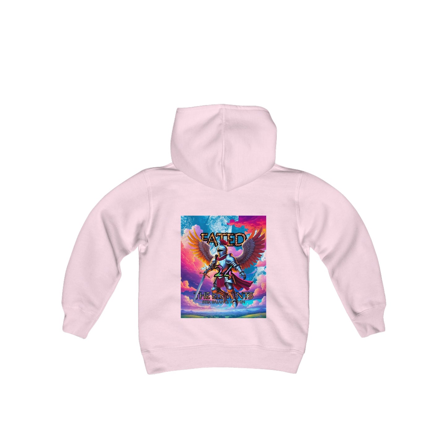The Knight - Fate and Magic - Youth Heavy Blend Hooded Sweatshirt
