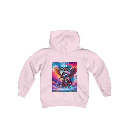 The Knight - Fate and Magic - Youth Heavy Blend Hooded Sweatshirt