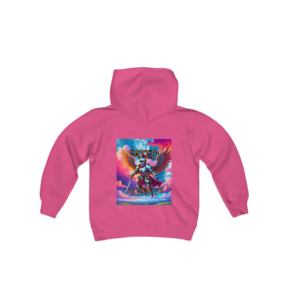 The Knight - Fate and Magic - Youth Heavy Blend Hooded Sweatshirt