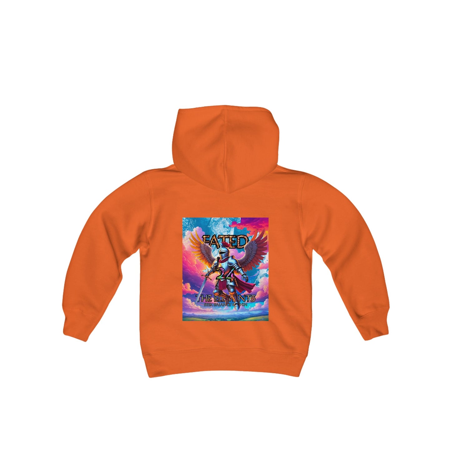 The Knight - Fate and Magic - Youth Heavy Blend Hooded Sweatshirt