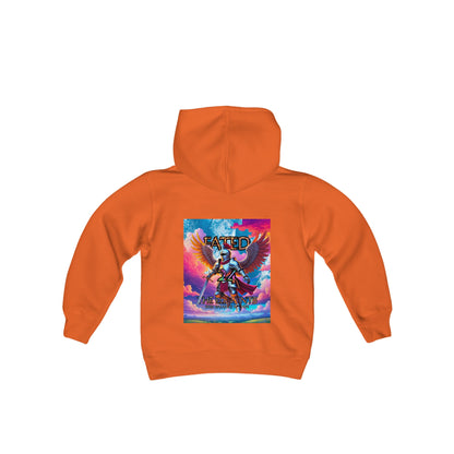 The Knight - Fate and Magic - Youth Heavy Blend Hooded Sweatshirt