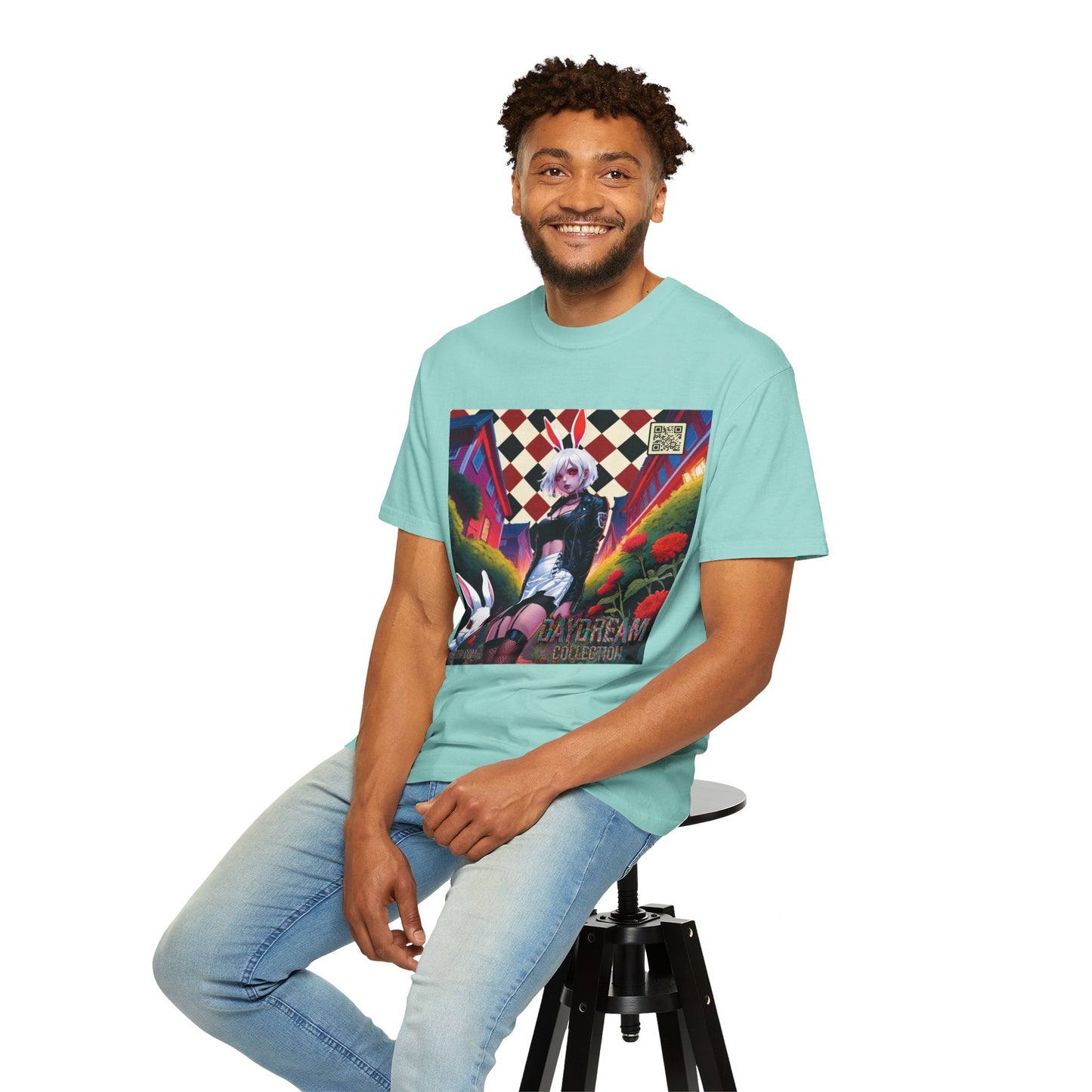 Black and Red V2 Checkered The Daydream Collection - Unisex T-shirt