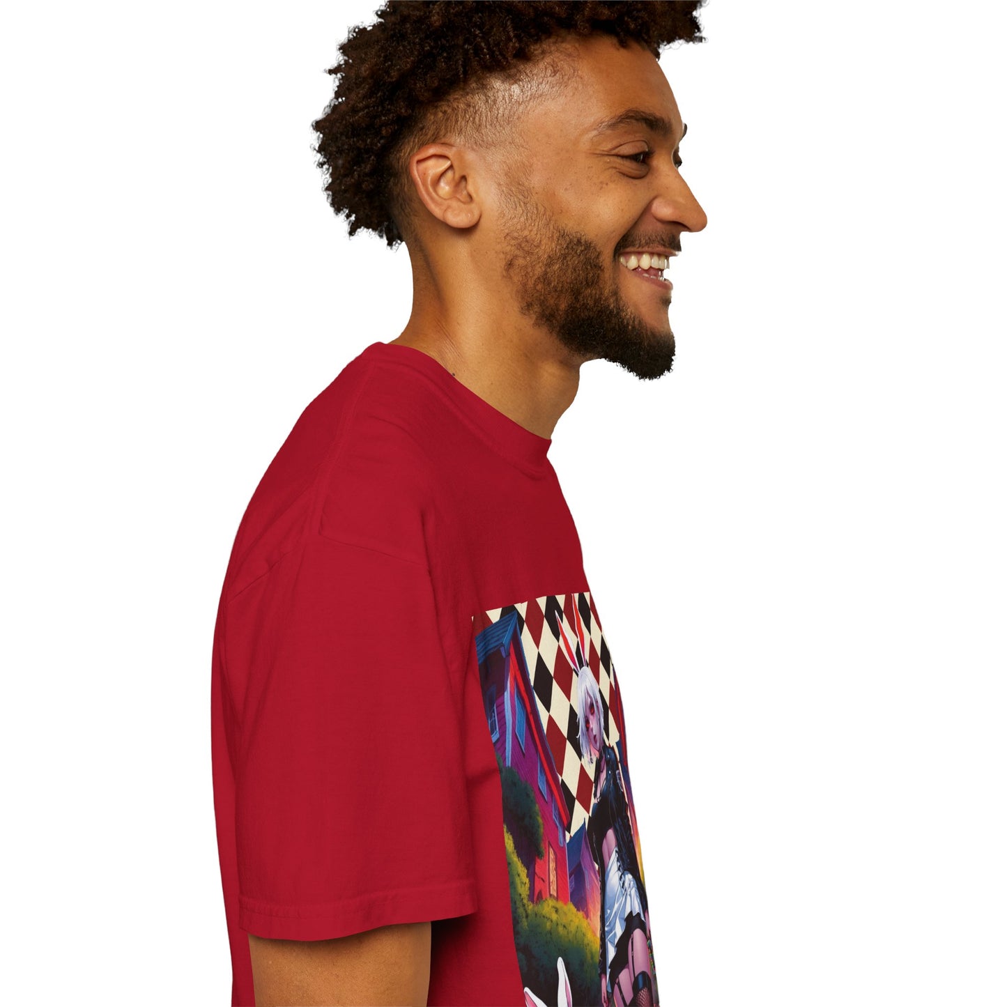 Black and Red V2 Checkered The Daydream Collection - Unisex T-shirt