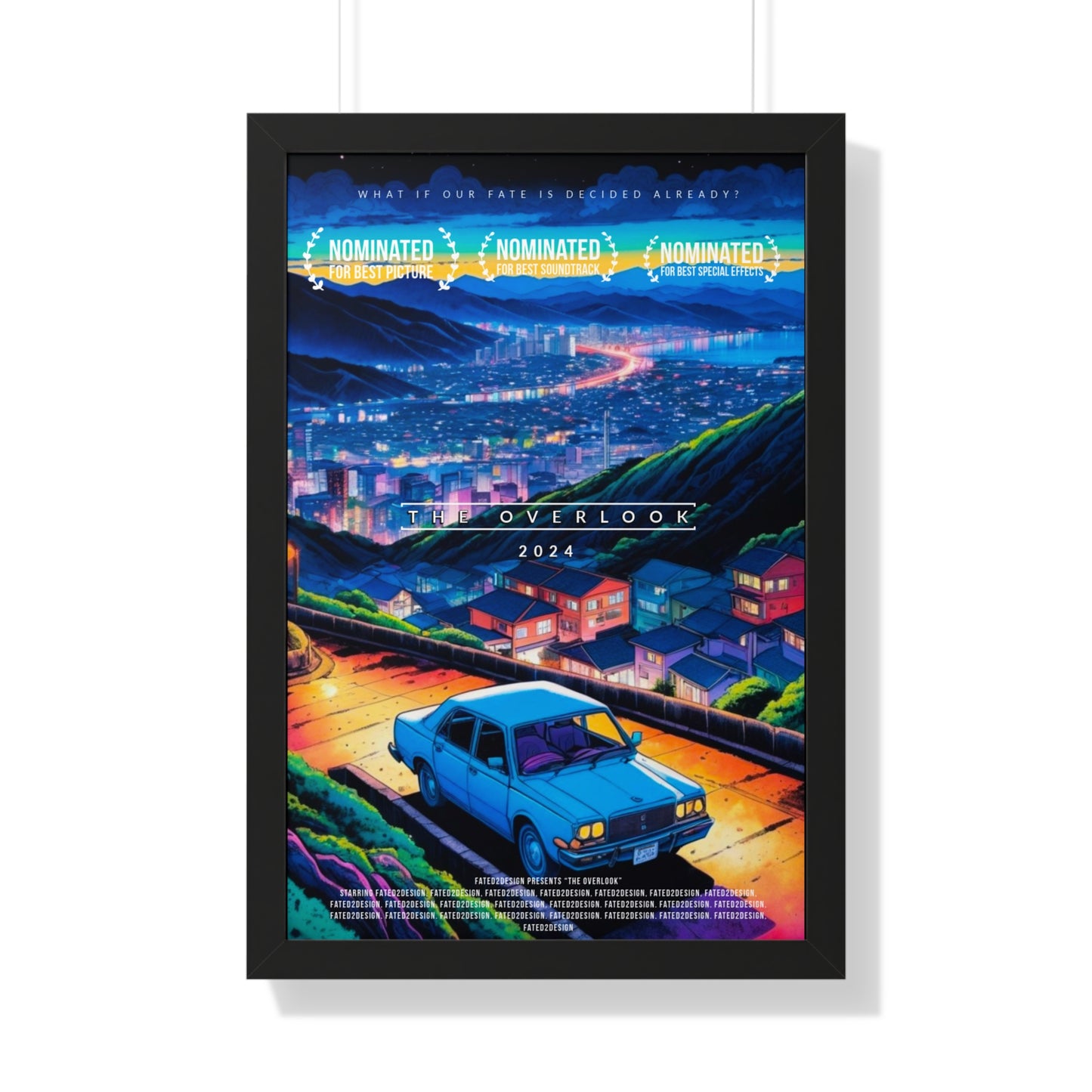 The Overlook What If Framed Vertical Poster