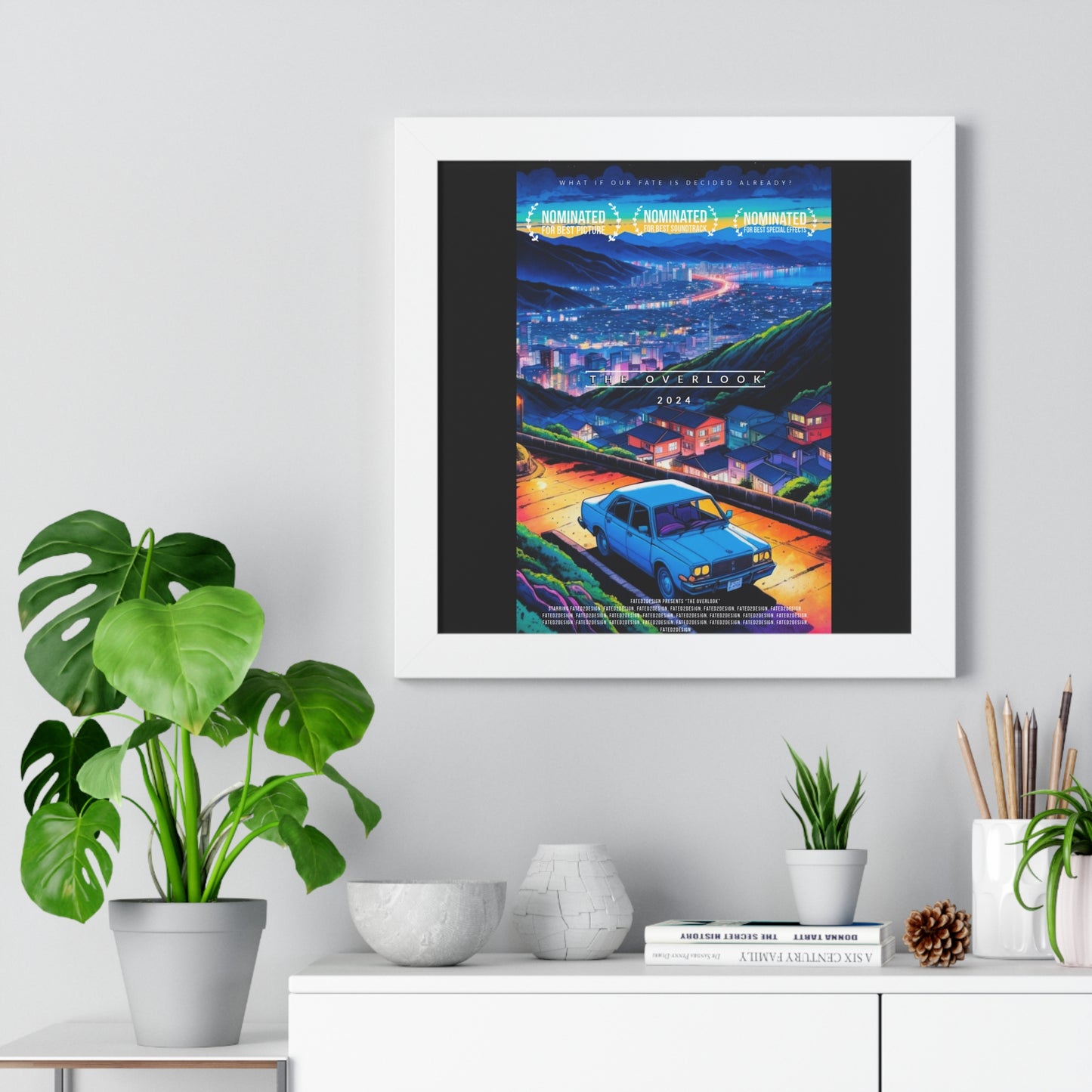 The Overlook What If Framed Vertical Poster