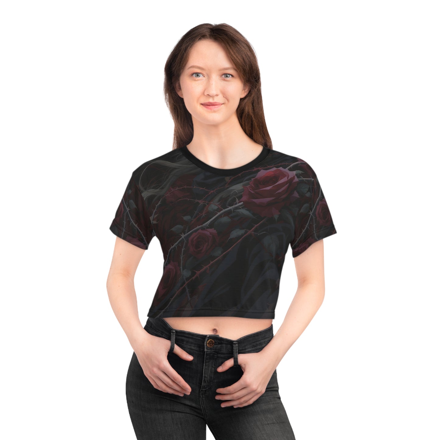Ephemeral Love Crop Tee