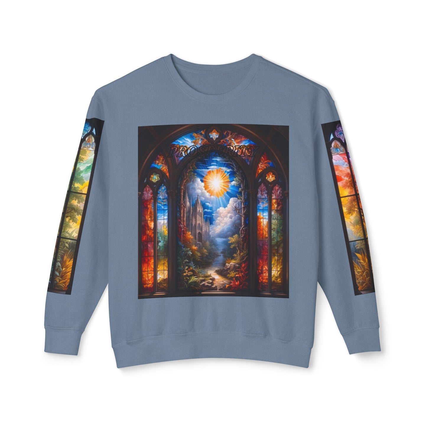 Prosperity - Divine Tragedy - Unisex Lightweight Crewneck Sweatshirt