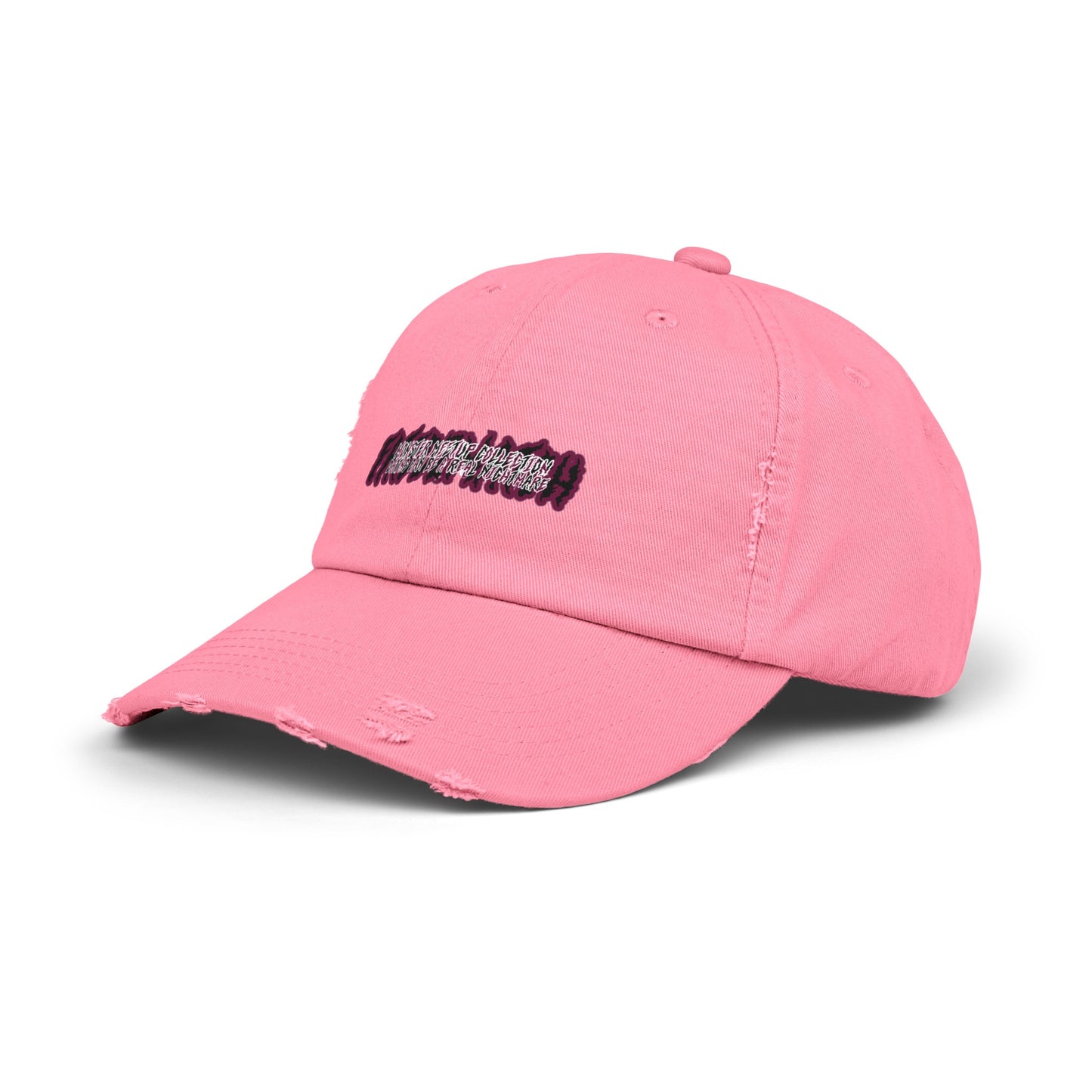 Monster Meetup Hat - Unisex Distressed Cap