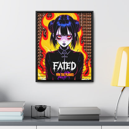 Fated For The Flames Framed Wall Art