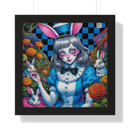 Alice Daydream V2 - Framed Vertical Poster