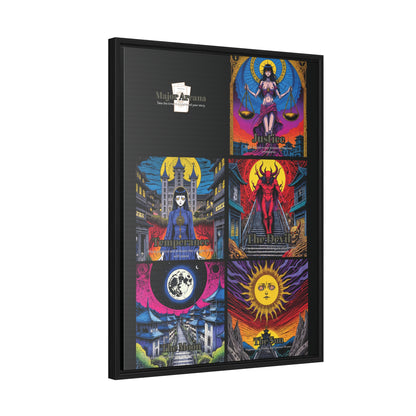 Major Arcana 3 of 4 - Framed Wall Art