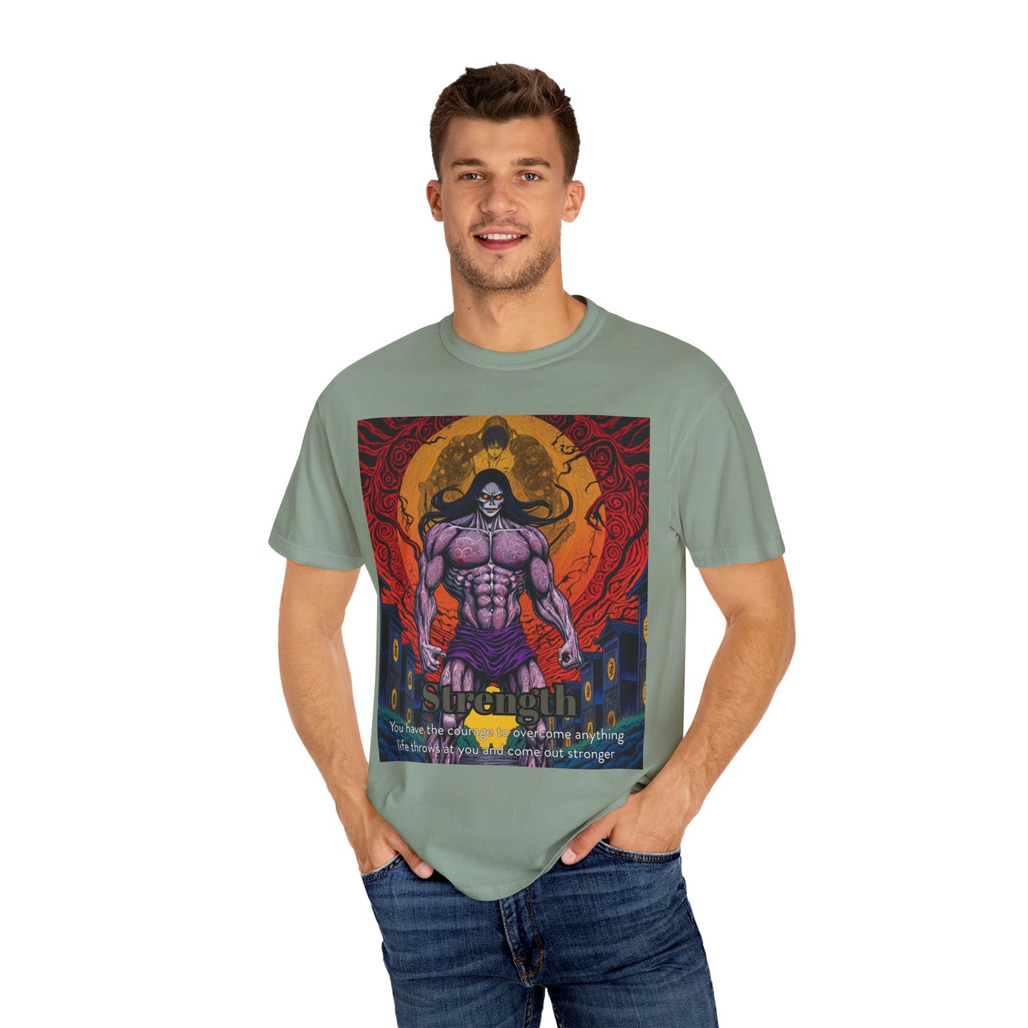 Strength Major Arcana - Poster - Unisex T-shirt