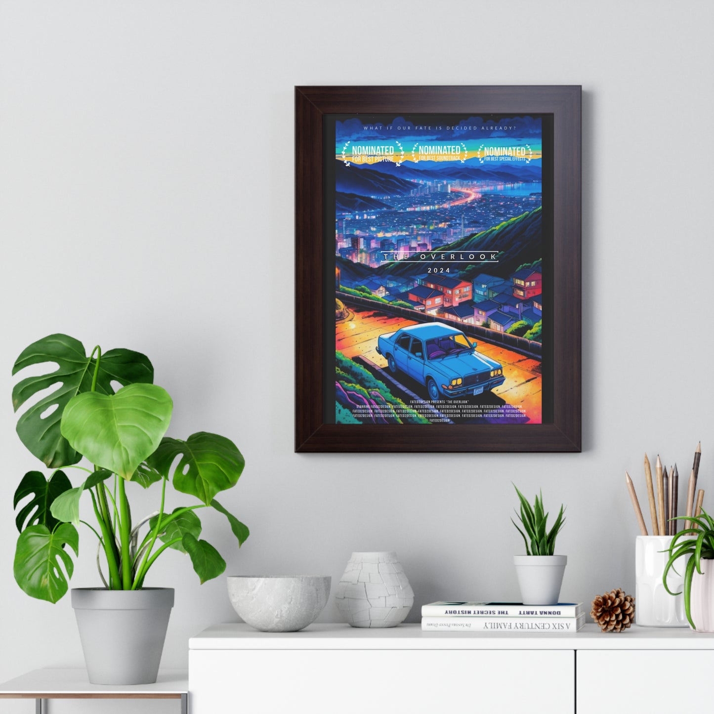 The Overlook What If Framed Vertical Poster