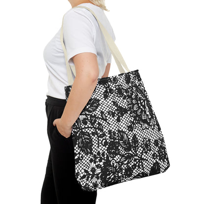 Just Flower Lace Tote Bag