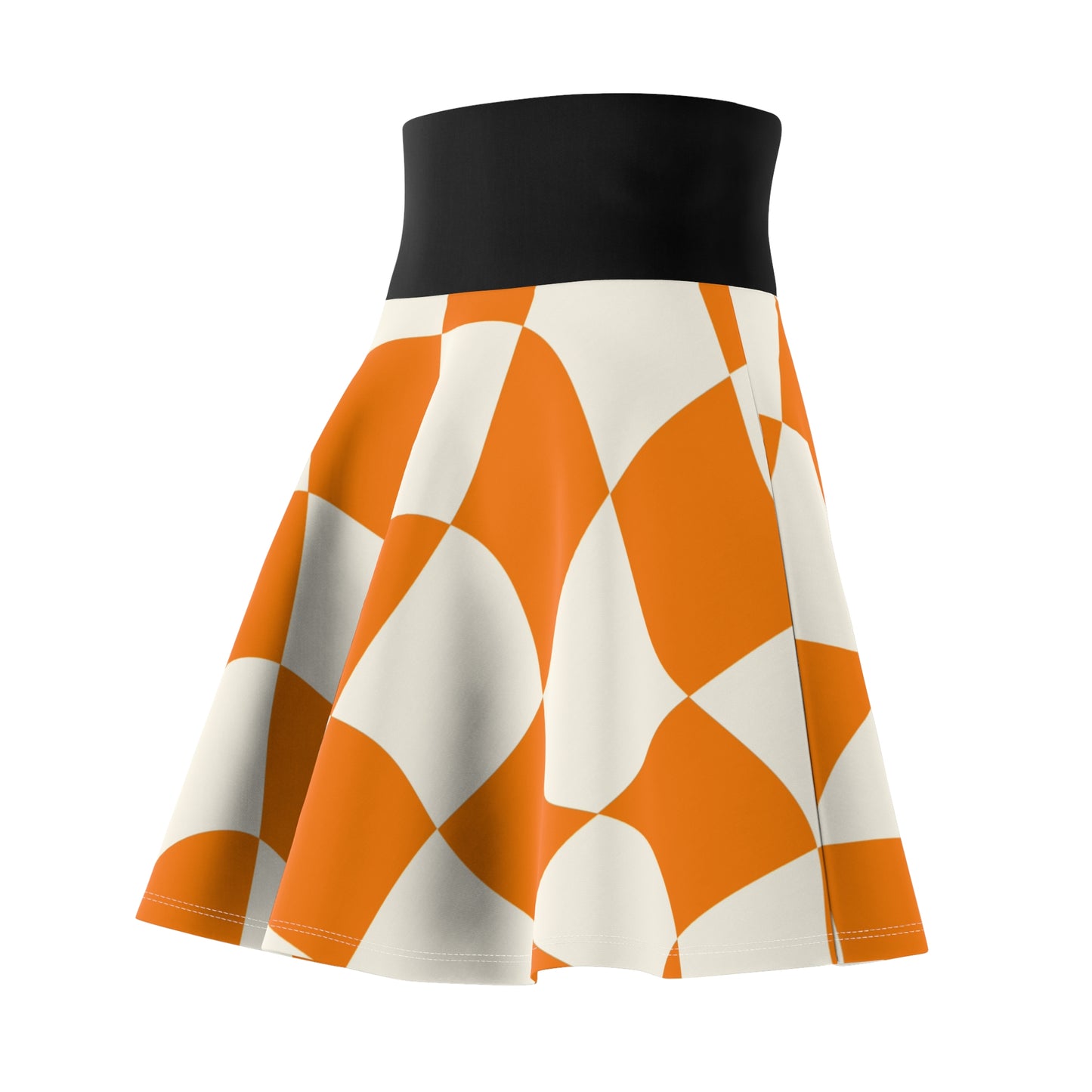 Orange Daydream Alice Women's Skater Skirt