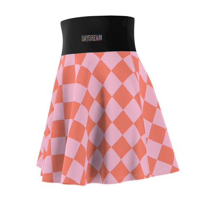Pink Daydream Alice Women's Skater Skirt