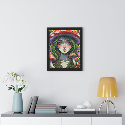 One With Nature - Framed Vertical Poster