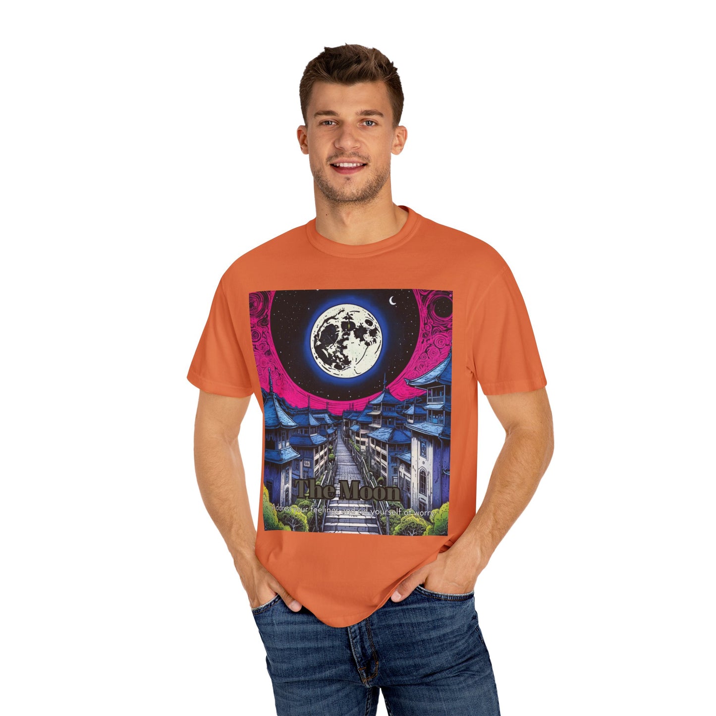 The Moon Major Arcana - Poster - Unisex T-shirt