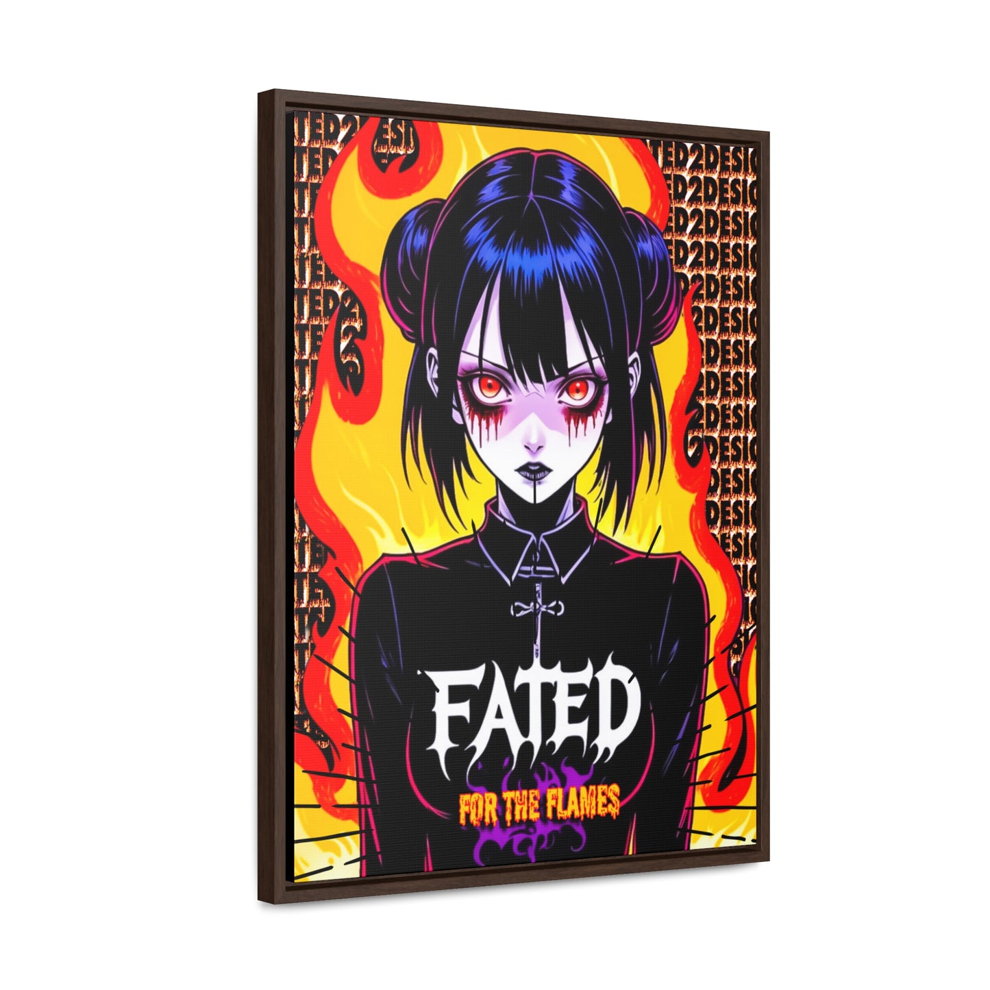 Fated For The Flames Framed Wall Art