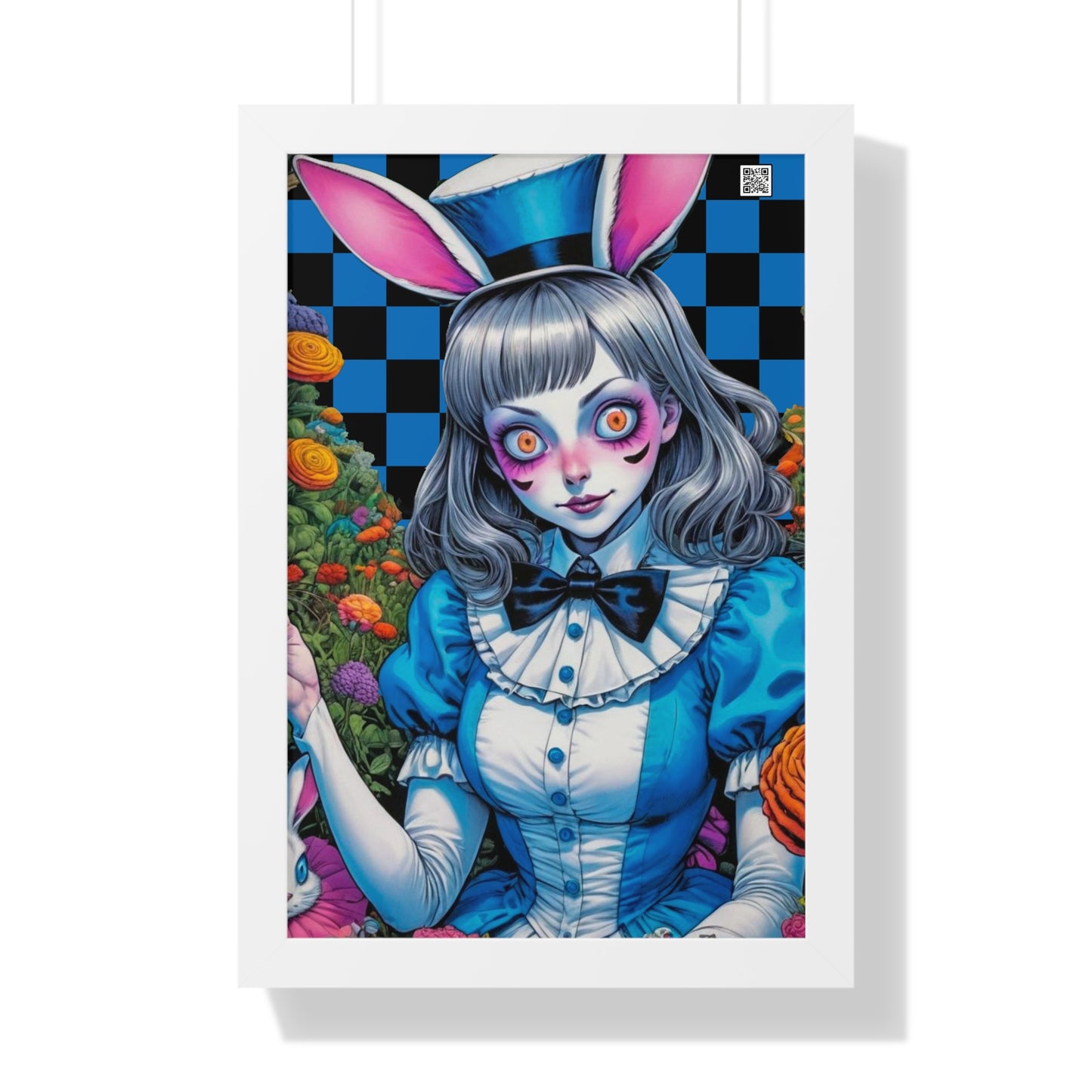Alice Daydream V2 - Framed Vertical Poster