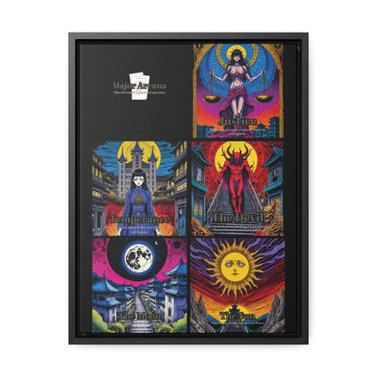 Major Arcana 3 of 4 - Framed Wall Art