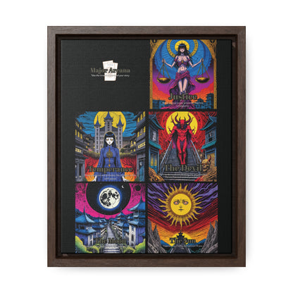 Major Arcana 3 of 4 - Framed Wall Art