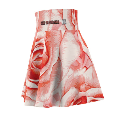 Roses Fated MC Alice Women's Skater Skirt