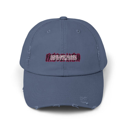 Monster Meetup Hat - Unisex Distressed Cap