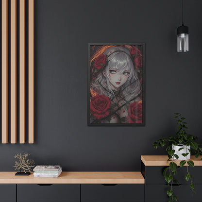 Turquoise - Ephemeral Love Framed Poster - Fated Art Print