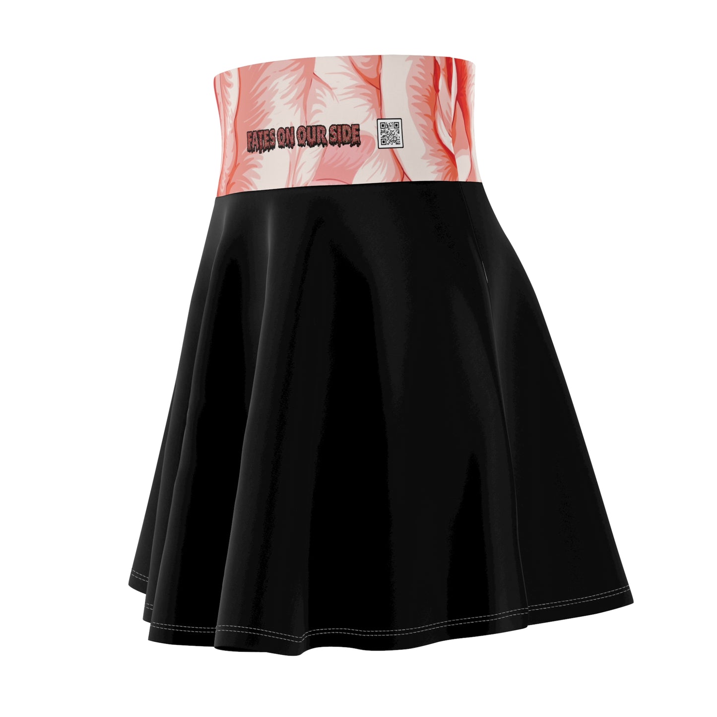 Split Roses Fated MC Alice Women's Skater Skirt